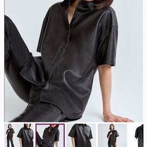 Babaton Black Leather Jacket